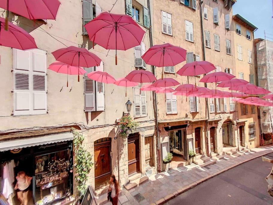Joli Studio Au Coeur De Grasse - Parking Inclus Eksteriør billede